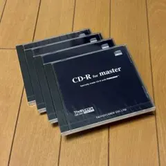新品未開封 That's CD-R for master 太陽誘電 4枚セット