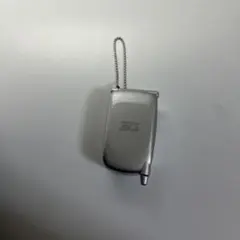 本当に録音再生！なつかしのガラケーマスコット シルバー