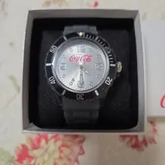 新品　Coca-Cola 腕時計 クォーツ シルバーのサムネイル