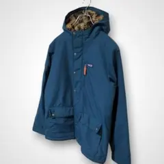 Patagonia 裏ボア マウンテンパーカー XL 14 M相当 ネイビー