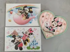 東京ディズニーリゾート ポストカード 他　3枚セット　未使用
