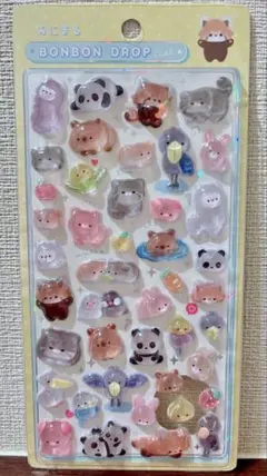 【正規品】あにまる ボンボンドロップシール クーリア【24時間内発送】