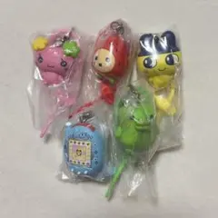 【5点まとめ売り】たまごっち カラフルマルチチャーム