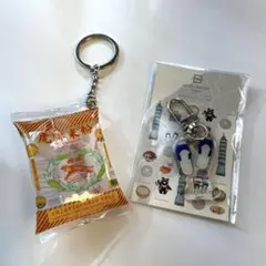 台湾虎牌米粉・台湾スリッパキーホルダー2個セット