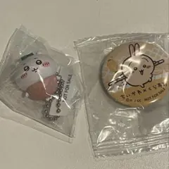 ちいかわ うさぎくら寿司 フィギュア 缶バッチ　ちいかわ　びっくらぽん　セット