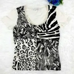 00s archive Wild Party ドクロ バラ レオパード Tシャツ - メルカリ