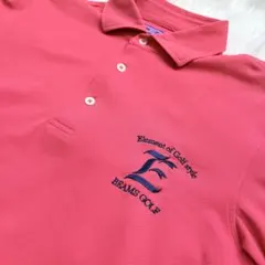 BEAMS GOLF ピンク ポロシャツ Mのサムネイル