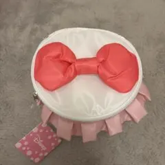 Disney マリーちゃんリボン付きポーチ