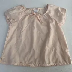 チェック柄 半袖シャツ 100