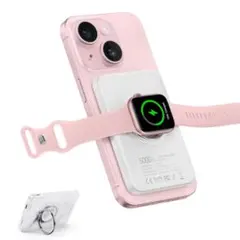 5000mAh 3in1 ワイヤレスモバイルバッテリー