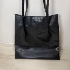 LOWRYSFARM トートバッグ ブラック A4サイズ 内ポケット付