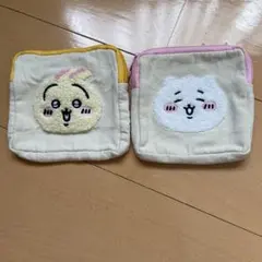 ちいかわ もこもこポーチ 2個セット