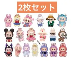 大人気のLABUBU ラブブタトゥーシール2枚セット　即購入⭕️24H以内発送