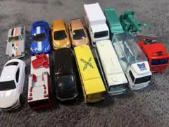 ミニカー 複数種類 14台セット