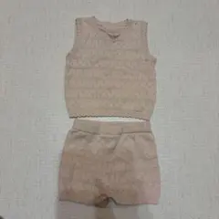 shein ベビー　ニットセットアップ　12-18M