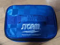 【美品】STORM ボウリング用アクセサリーバッグ 青のサムネイル