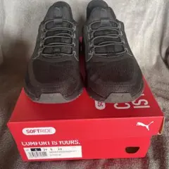 PUMA SOFTRIDE FlexLace スニーカー ブラック 23cmのサムネイル