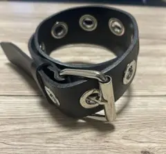 EMODA スタッズ付きブラックレザーベルトのサムネイル