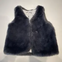 H&M ベビーベスト グレー　サイズ80