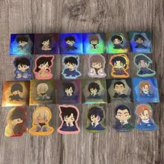 名探偵コナン ちぢませ隊 ステッカーコレクション2 セミコンプリート　6種