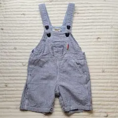 ホットビスケッツ オーバーオール サロペット ストライプ くま