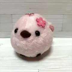 ふくふくシマエナガ 春色びより桜 桜色しまゑピンク