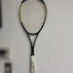 中古ボルトレイジ 7SテニスラケットUL1ガットヨネックスゲイル26ポンド ヨネックス ソフトテニスラケット ボルトレイジ7S 初期カラー UL
