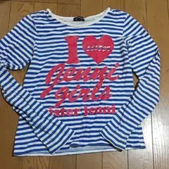 JENNI⭐ロンT⭐美品150⭐ボーダー