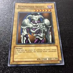 遊戯王 SUMMONED SKULL SDY-004旧アジア