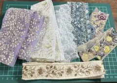 インド刺繍リボンセット　③ まとめ売り