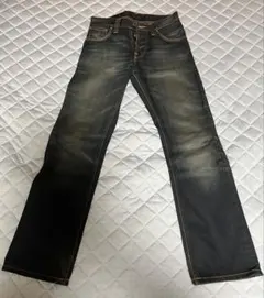 Nudie Jeans デニムパンツ ボタンフライ