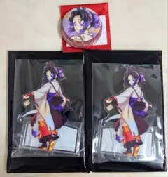 鬼滅の刃 干支 2026 ランダムアクリルスタンド 胡蝶しのぶ 缶バッジ　3点