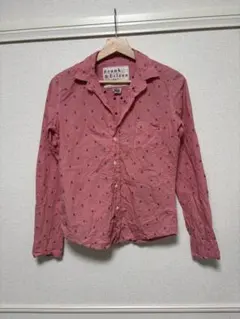 Frank&Eileen フランクアンドアイリーン シワ加工 長袖シャツ XS