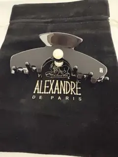 紙袋、箱、巾着完備 ALEXANDRE DE PARIS ヘアクリップ Lサイズ | Mercari