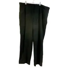 COUNTERPARTS【4XL】 スラックス 黒 ズボン パンツ メンズ