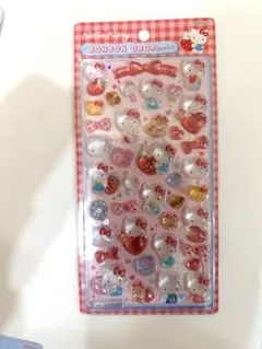 正規品 ハローキティ ボンボンドロップシール 48枚入り