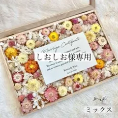 【しおしお様専用】セールカラードライフラワー結婚証明書♡結婚式ウェルカムスペース