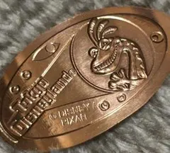 モンスターズインク　ランドール　ディズニー　スーベニアメダル