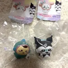ちいかわ×サンリオキャラクター　なりきりフィギュア　♡ くりまんじゅう　モモンガ
