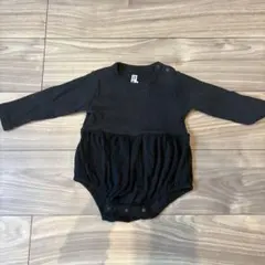 LOWRYS FARM ブラックロンパース