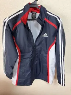 adidas CLIMAPROOF ジャケット M ネイビー/レッド/ホワイト