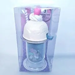 リトルツインスターズ フロート風ケース入りマスキングテープ