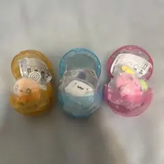 たまごっち　カプセルフロッキーズ　めめっち　みみっち　ふらわっち