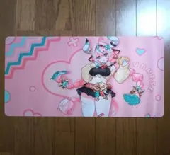 デスクマット　ミツモト・ダイア　らぶはむドレス　バレーボール　麻雀ファイトガール 麻雀ファイトガール デスクマット ミツモト・ダイア(らぶはむドレス