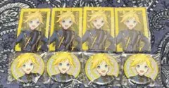 プロセカ グリッター缶バッジ クリアエピカ 鏡音レン あんスタコラボ まとめ売り
