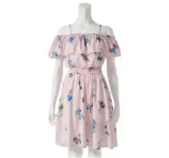 夢展望 3WAYワンピース ＜ストライプ柄ピンク＞のサムネイル