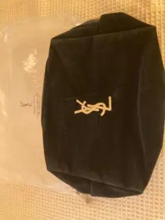 ✨値下げ！ベロア　コスメポーチ　イヴ・サンローラン　未使用