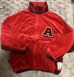 さ*フ様 FUBU ベロア トラックジャケット Muhammad Ali L 赤のサムネイル