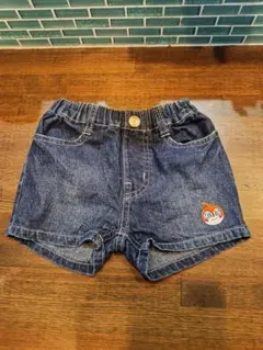 デニムショートパンツ　アンパンマン
