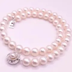 花珠級✨あこや パール ネックレス Pearl Necklace 約9mm
